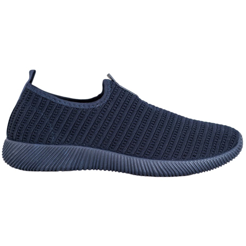 Melisa Slip-On-Schuhe aus Textil navy blau blau