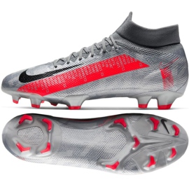 Nike Mercurial Superfly 7 Pro Fg M AT5382-906 Fußballschuhe mehrfarbig grau