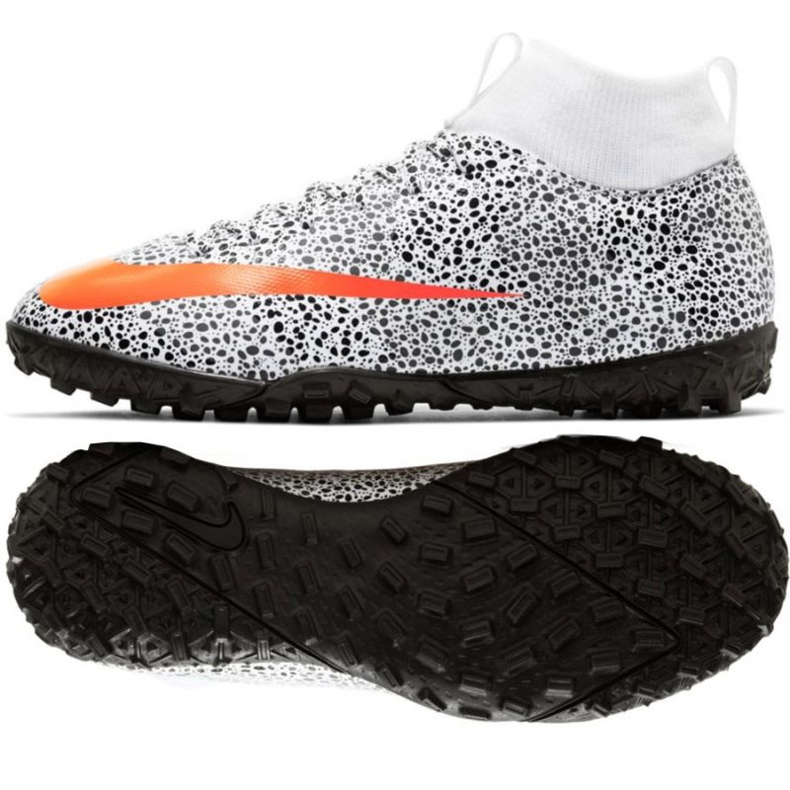 Nike Mercurial Superfly 7 Academy CR7 Tf Jr CV3187-180 Fußballschuhe mehrfarbig schwarz