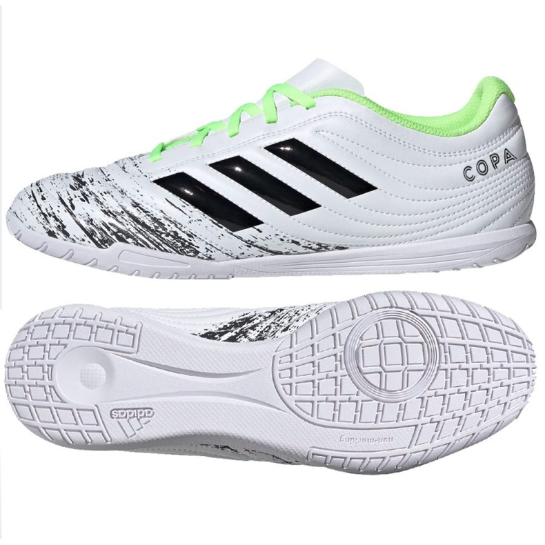 Hallenschuhe adidas Copa 20.4 In M EF1771 mehrfarbig weiß