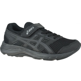 Asics Contend 5 Ps Jr 1014A048-002 Schuhe schwarz
