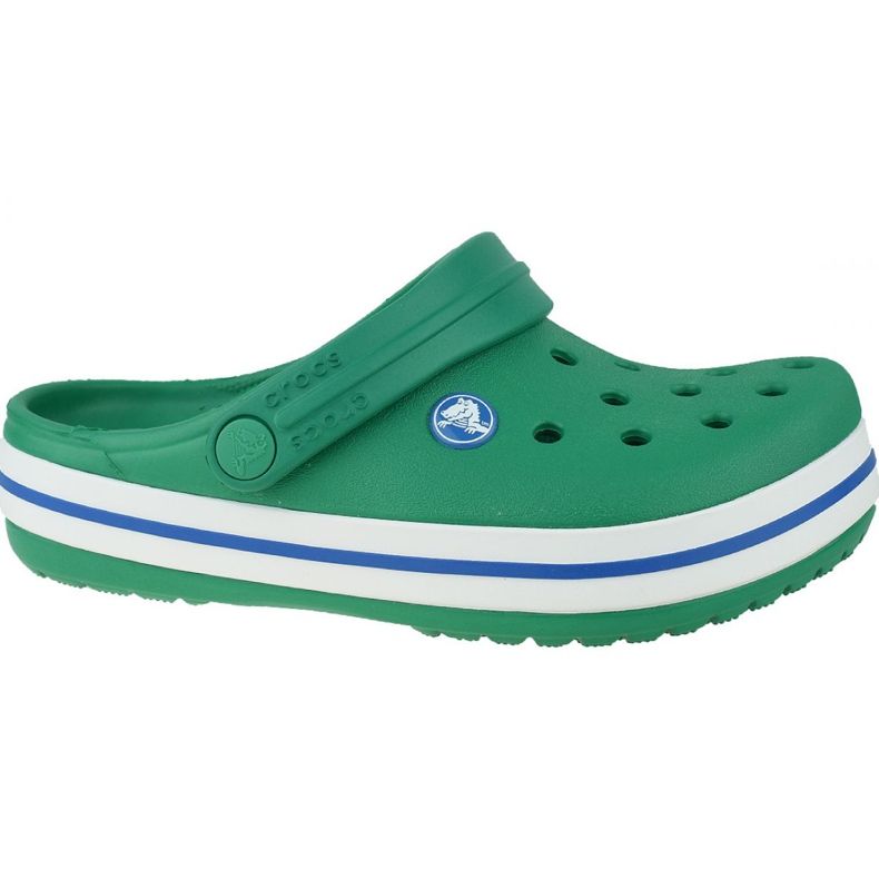 Crocs Crocband Clog K Jr 204537-3TV grau grün