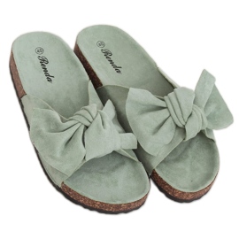 Mint 10-218 Grüne Korksohlen mehrfarbig