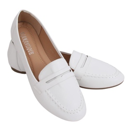 Damen-Loafer weiß 98-29 White II Qualität