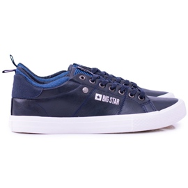 Big Star Herren Marineblaue Turnschuhe BB174010 navy blau
