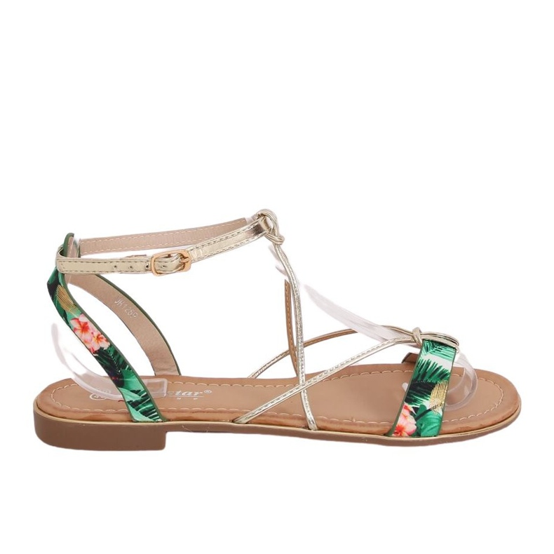 Grüne Damensandalen JH125P Grün