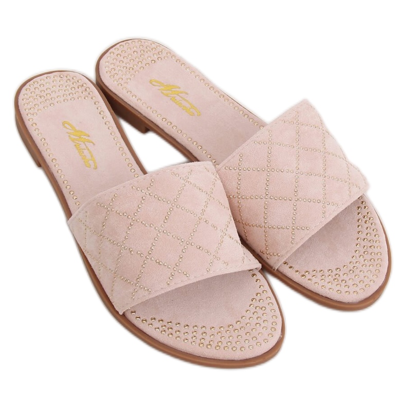 Rosa Damen-Pantoffeln Q-85 Rosa