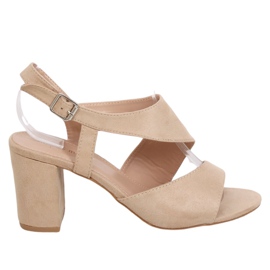 Sandalen am Pfosten 2800 Beige