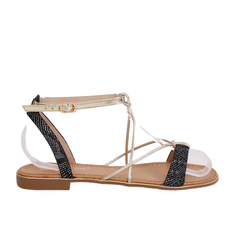 Schwarze Damensandalen JH123P Schwarz