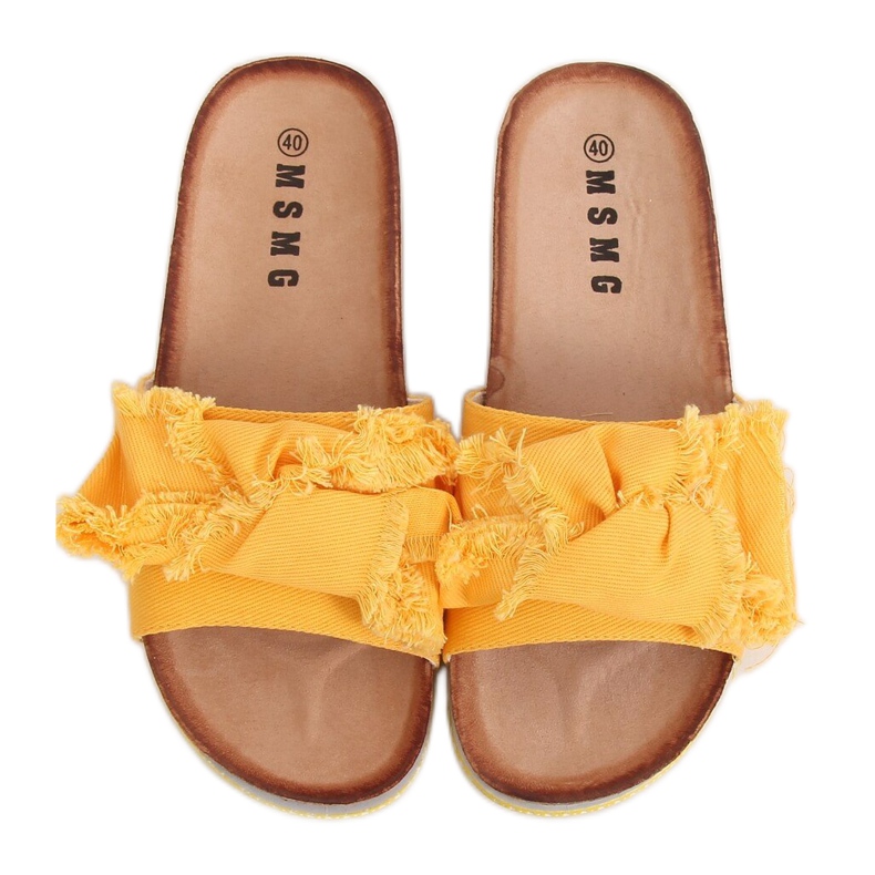 Honig Hausschuhe für Damen WS9023 Gelb