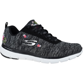 Skechers Flex Appeal 3.0 W 13074-BKW schwarz