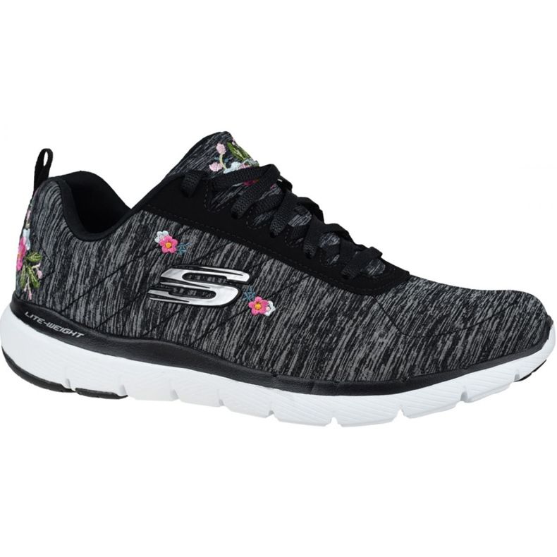 Skechers Flex Appeal 3.0 W 13074-BKW schwarz
