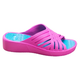 Bona Bequeme leichte Hausschuhe lila rosa