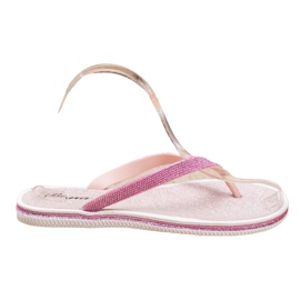Bona Flip-Flops mit Glitzer rosa