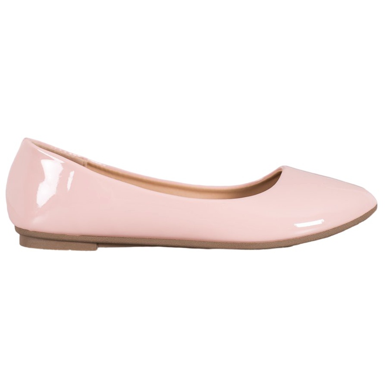 Comer Lackierte Ballerinas rosa