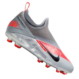 Nike Phantom Vsn 2 Academy Df Mg Jr CD4059-906 Fußballschuhe mehrfarbig grau