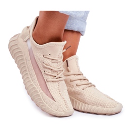 Damen Sportschuhe, leicht, luftig beige Lumiere