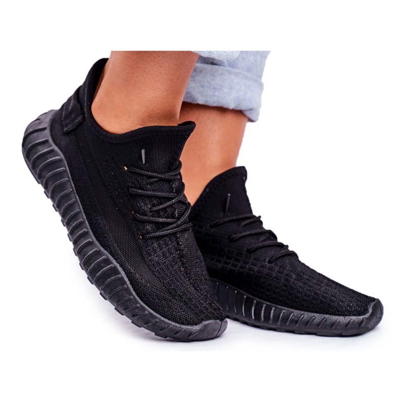 Damen Sportschuhe, Leicht, Luftig Schwarz Lumiere