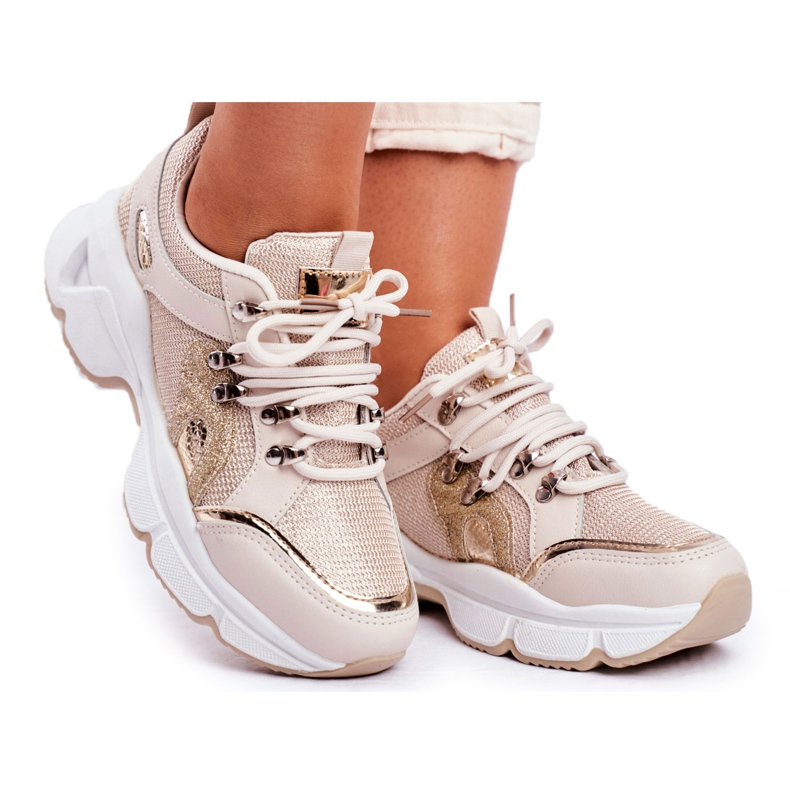 SEA Goldene Peking-Sportschuhe für Damen