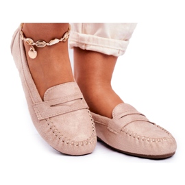 PS1 Damen Slipper Stoff Beige Panay