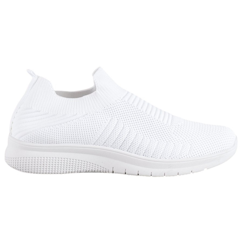 SHELOVET Slip-On Schuhe aus Textil weiß