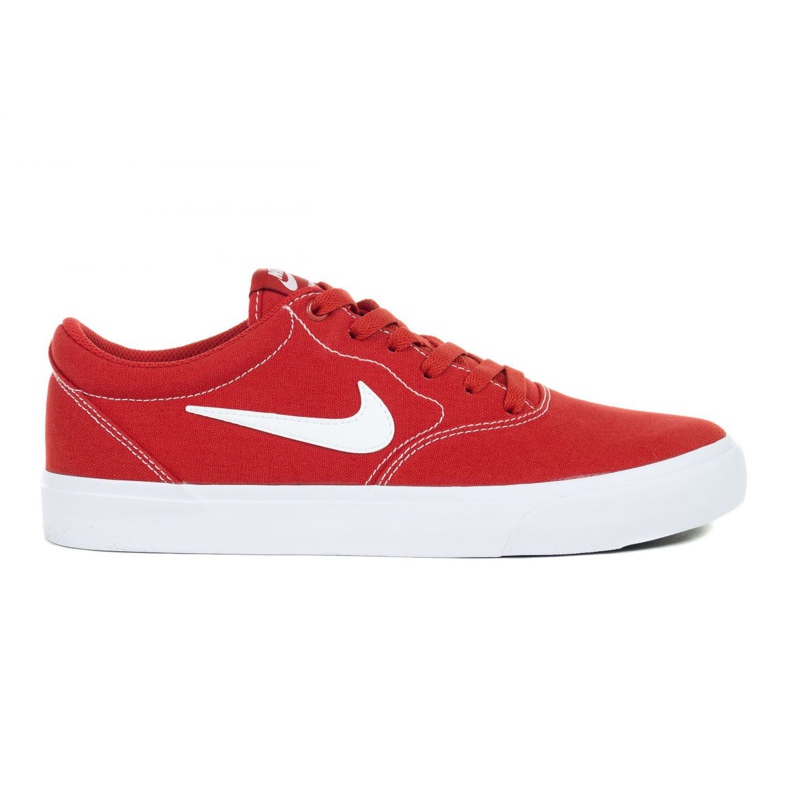 Nike Sb Charge Cnvs M CD6279-601 Schuhe weiß rot