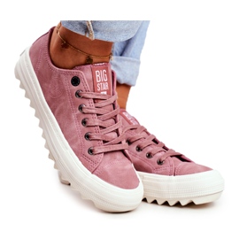 Damen Sneaker Big Star Pink GG274111 rosa