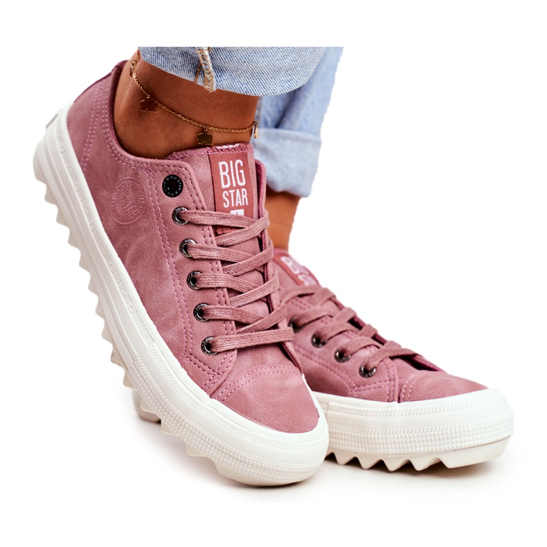 Damen Sneaker Big Star Pink GG274111 rosa