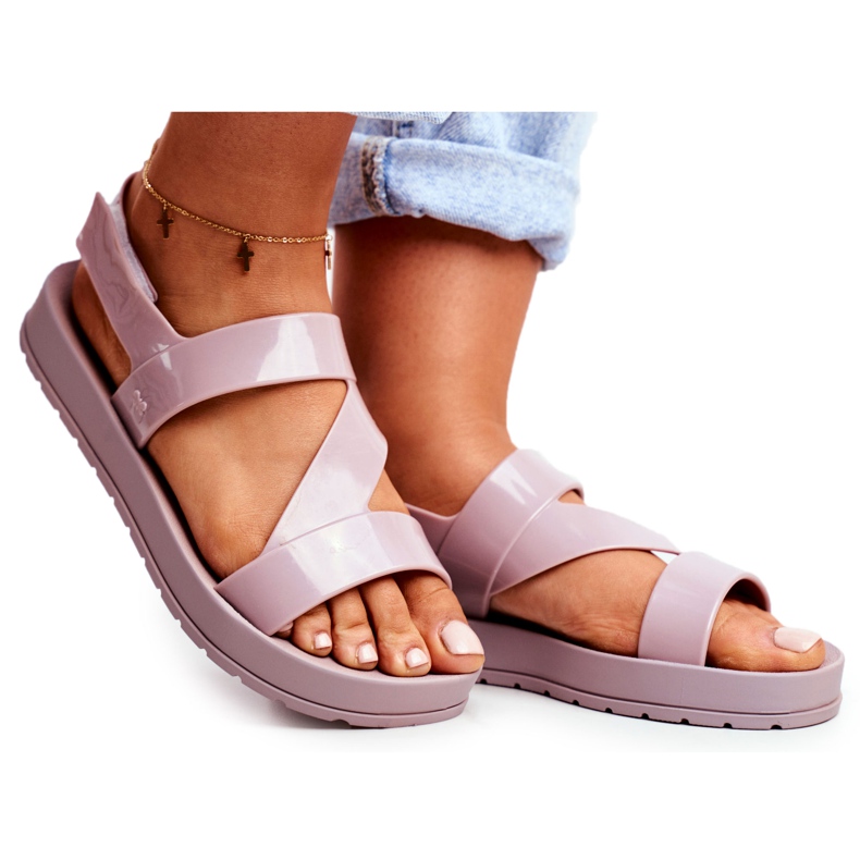Damen Sandalen Duftender Gummi ZAXY Beige DD285066