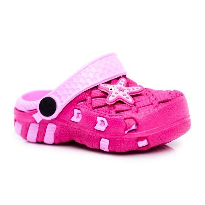 Kinderhausschuhe Schaumstoff Crocs Rosa Seestern Susan