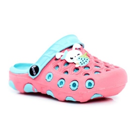Kinderhausschuhe Foam Crocs Red Rabbit Zoë rot blau