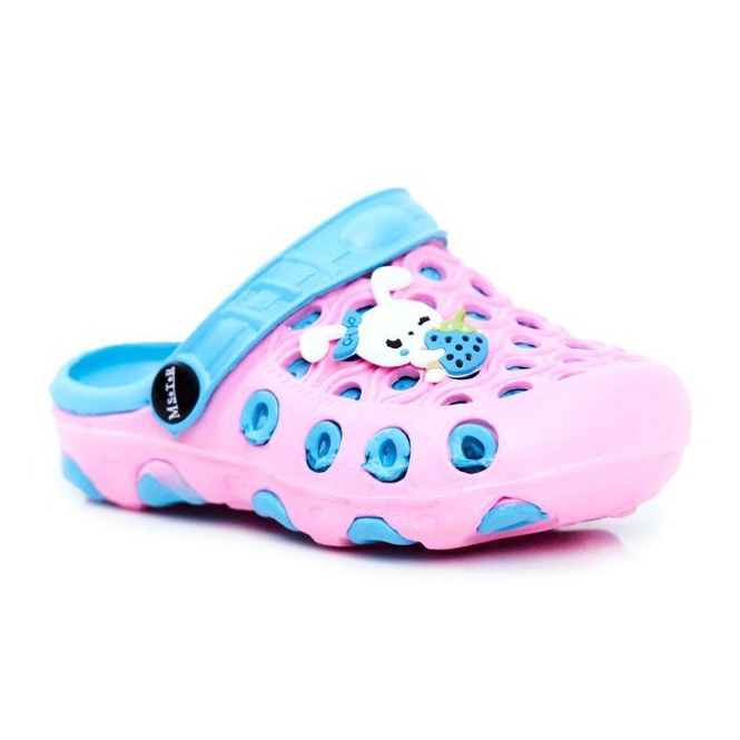 Kinderhausschuhe Foam Crocs Pink Rabbit Zoë rosa