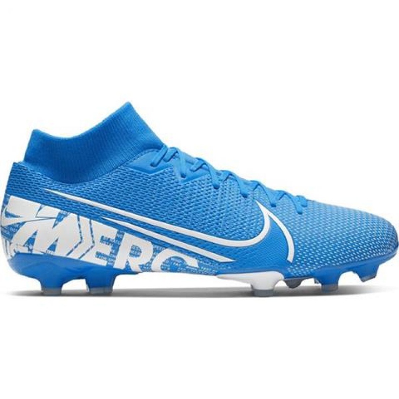 Nike Mercurial Superfly 7 Academy FG / MG M AT7946-414 Fußballschuhe mehrfarbig blau