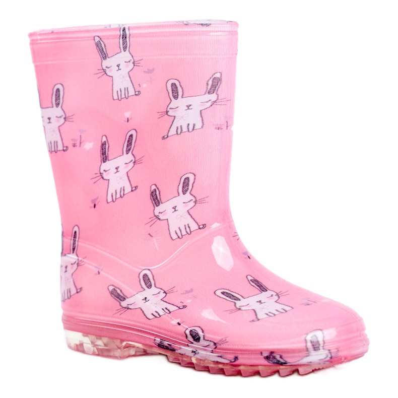 Gummistiefel für Kinder Pink Bunny rosa