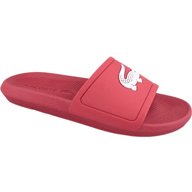 Lacoste Croco Slide 119 1 M 737CMA001817K weiß rot