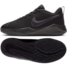 Nike Team Hustle Quick 2 Jr AT5298-001 Schuhe schwarz schwarz