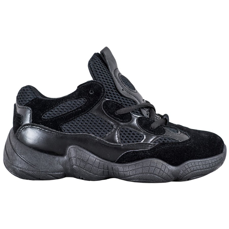 SHELOVET Schwarze Turnschuhe