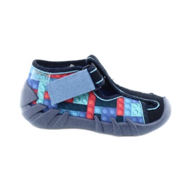 Befado Kinderschuhe 190P095 marineblau blau