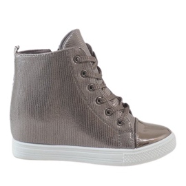 Graue Keilsneaker 29333-3