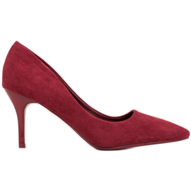 Small Swan Lässige High Heels rot