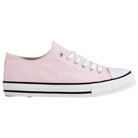 SHELOVET Rosa Turnschuhe