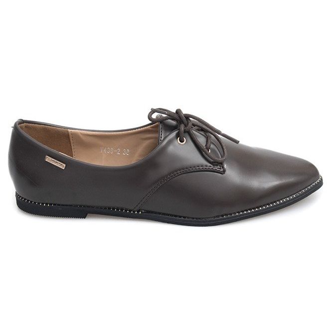 Klassisch Elegant Damenschuhe Braun Y439