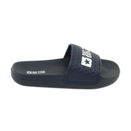 Big Star Jungen Schaumflip Flops für den GG374802 Navy Blue Beach weiß marineblau