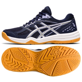 Asics Upcourt 4 W 1072A055-400 Volleyballschuhe mehrfarbig marineblau