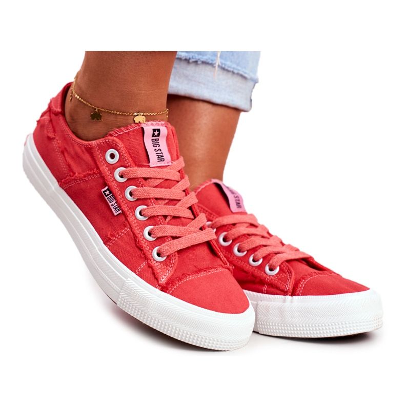 Damen Sneaker Big Star Rot DD274449