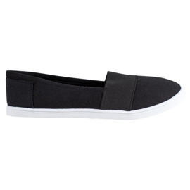 SHELOVET Slip-on-Sneakers schwarz