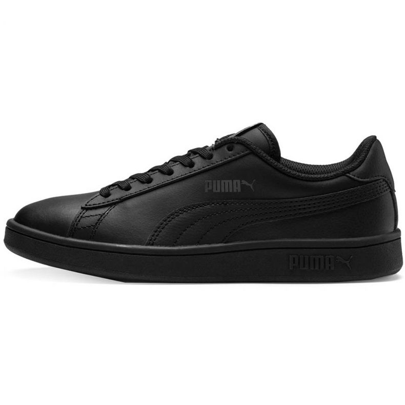 Puma Smash v2 L Jr 365170 01 schwarz