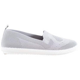 Via Giulia  Graue Sneakers mit Lochmuster