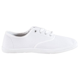 SHELOVET Hellweiße Turnschuhe