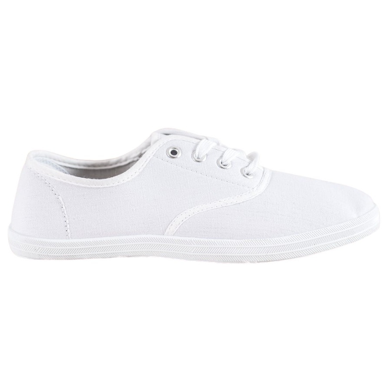 SHELOVET Hellweiße Turnschuhe